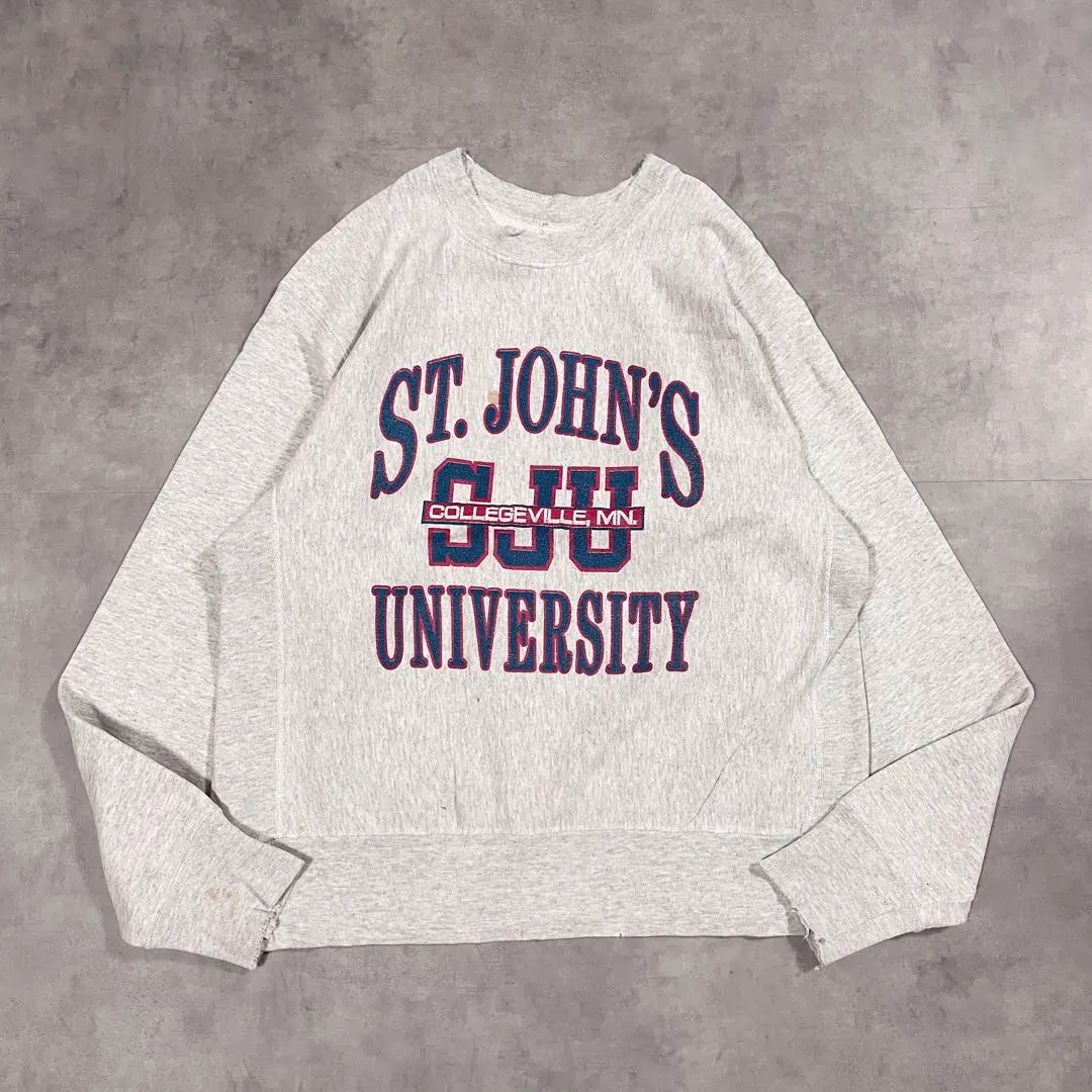 90s SOFFE SUPER SWEATS 無地 XL USA製 90's~【USA製】【ビンテージ】【SOFFE】【グレー】【無地