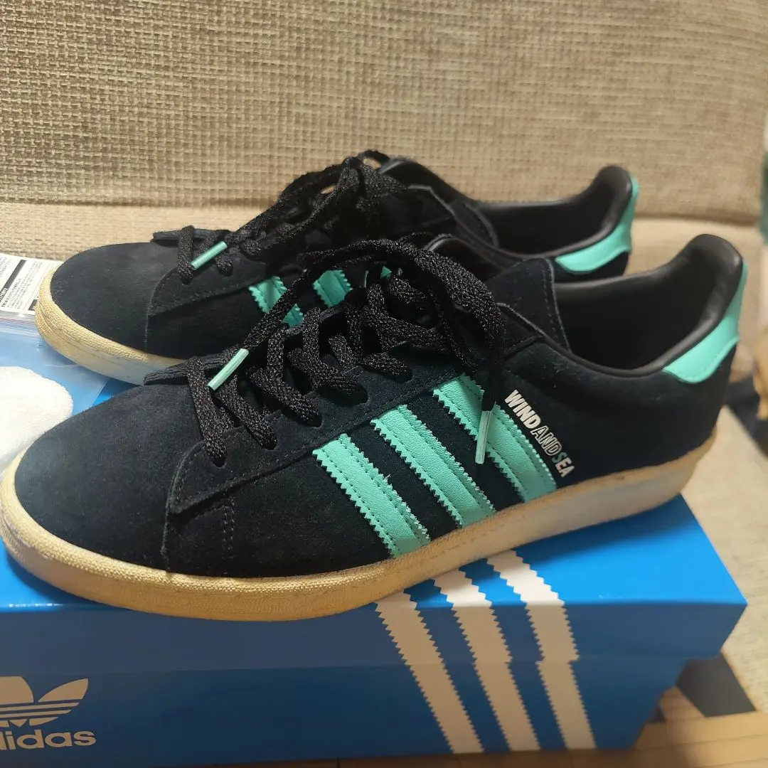 wind and sea adidas atmos 28.5ふ - メルカリ