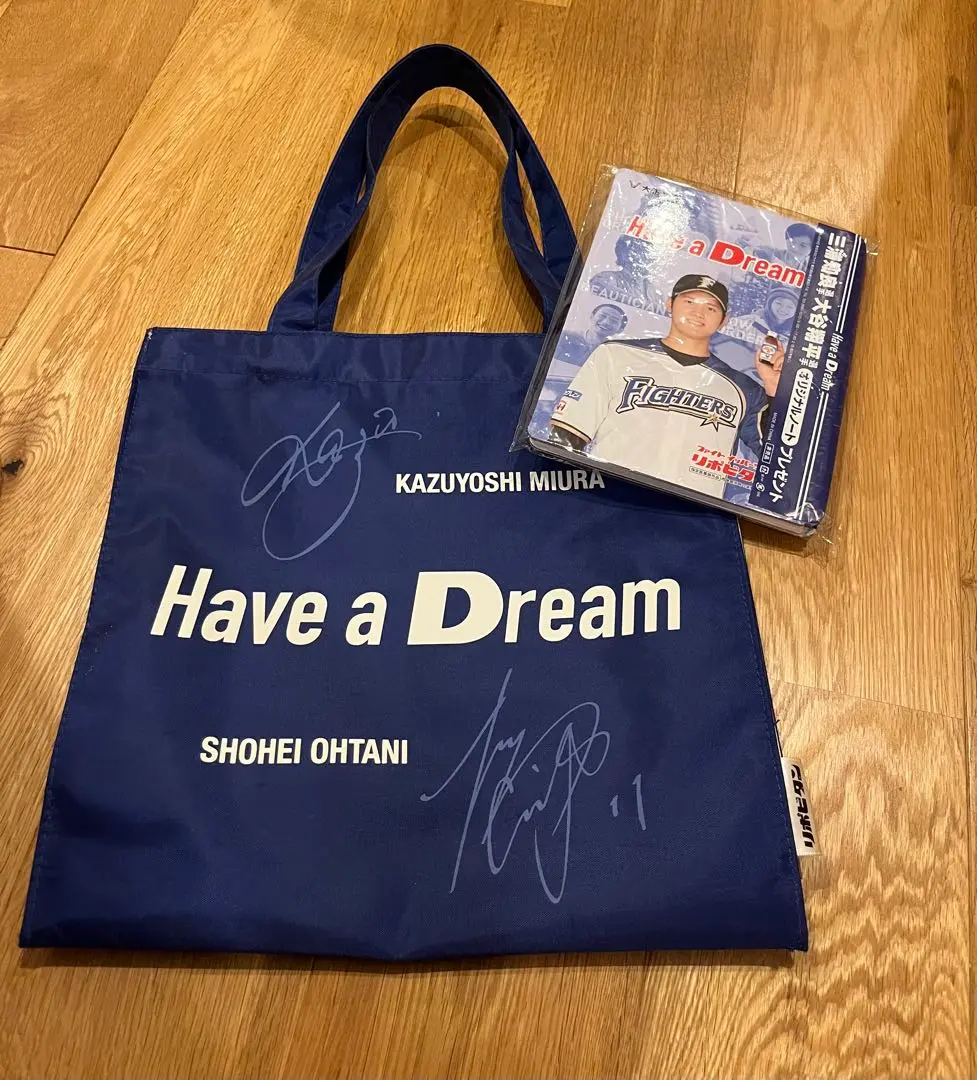 リポビタンD⭐︎三浦知良選手&amp;大谷翔平選手サイン入りオリジナルショルダーバック リポビタンD⭐︎三浦知良選手&大谷翔平選手サイン入りオリジナル