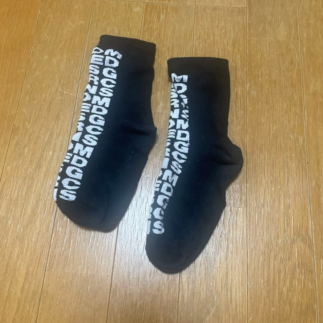 Thumbnail of COMME des GARCONS Black Socks with Logo