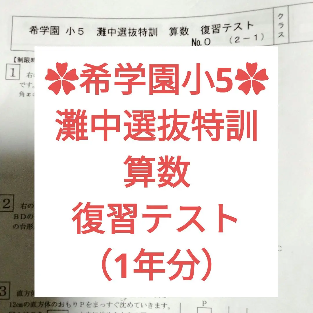 最新コレックション 2025年最新】灘中選抜特訓テストの人気アイテム メルカリ - 語学・辞書・学習参考書