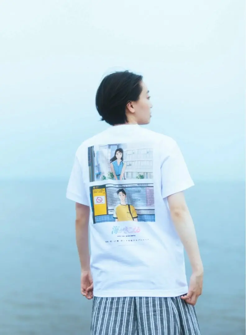 リバイバル上映　海がきこえる　TシャツＸＸL スタジオジブリ 「海がきこえる」Tシャツ リバイバル上映記念に