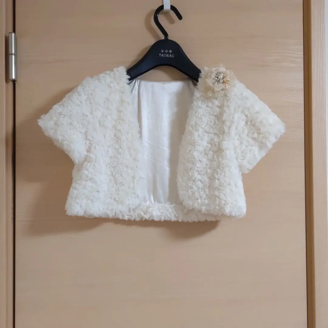 Thumbnail of Brand new, unused faux fur bolero, size 9 (M), color formal