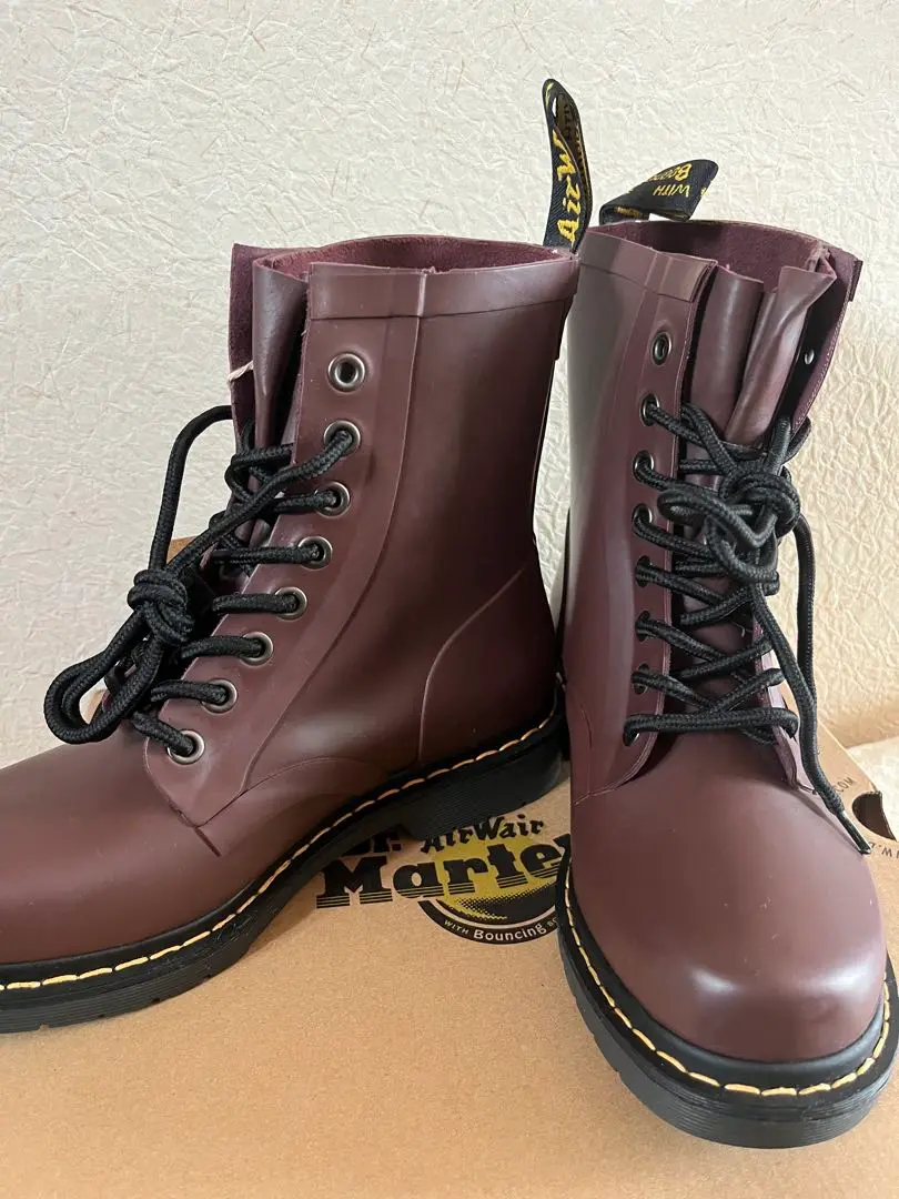 Dr.Martens - ドクターマーチン レインブーツ 8ホール 長靴の