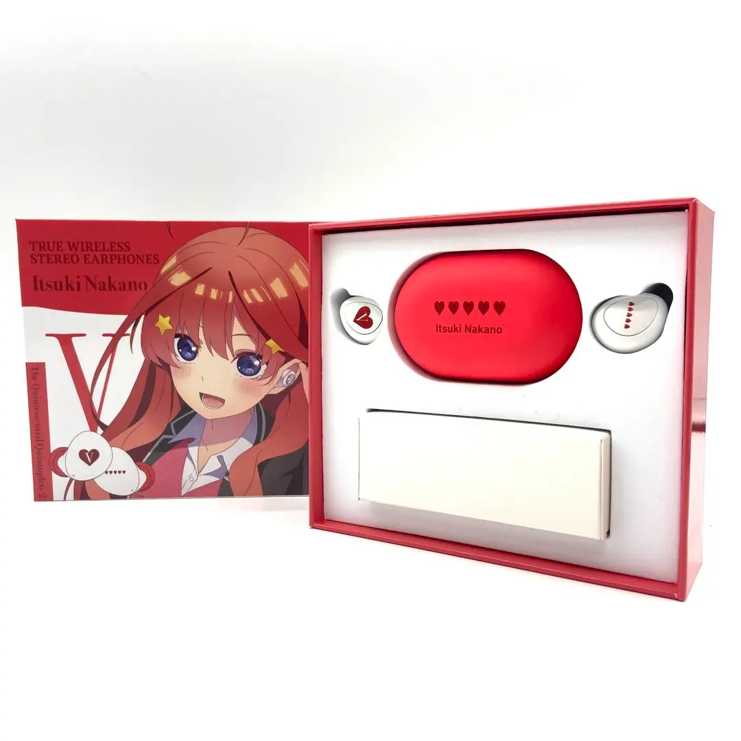 五等分の花嫁　ワイヤレスイヤホン　中野五月モデル　新品　シュリンク付 グッズ-オーディオアクセサリー】TRUE WIRELESS STEREO