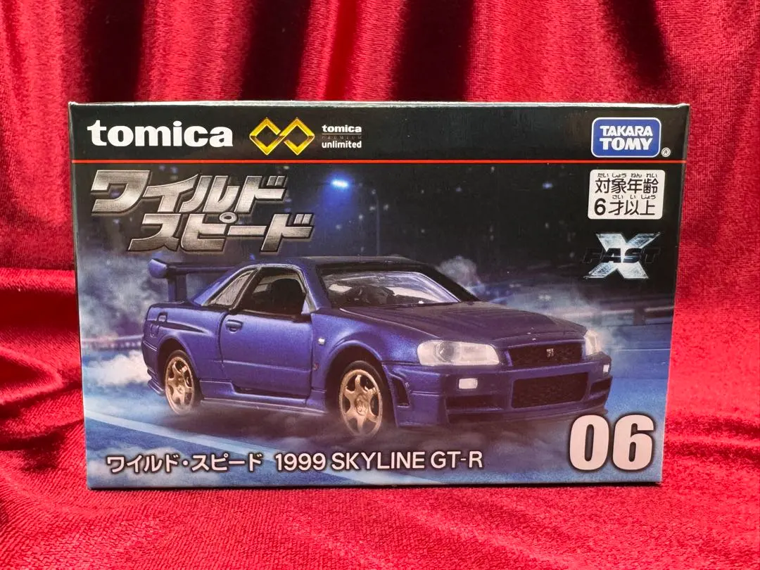 Thumbnail of Tomica Premium Unlimited 06: The Fast and the Furious 1999 Nissan Skyline GT-R (BNR34) - New