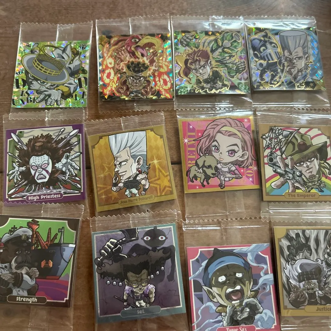 Thumbnail of JoJo's Bizarre Adventure Sticker Set - 12 Stickers