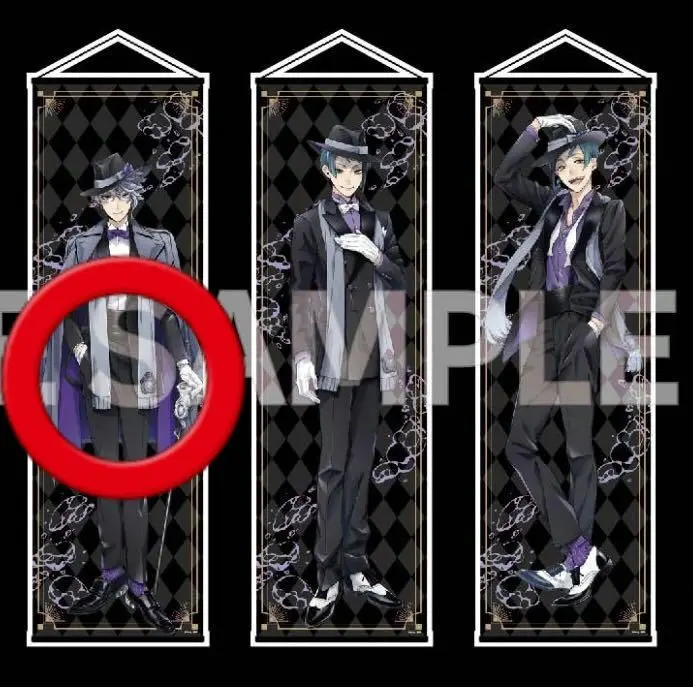 【新品未開封】ツイステ リドル ローズハート 等身大タペストリー リドル・ローズハート（cv: 花江夏樹）｜CHARACTER｜【公式