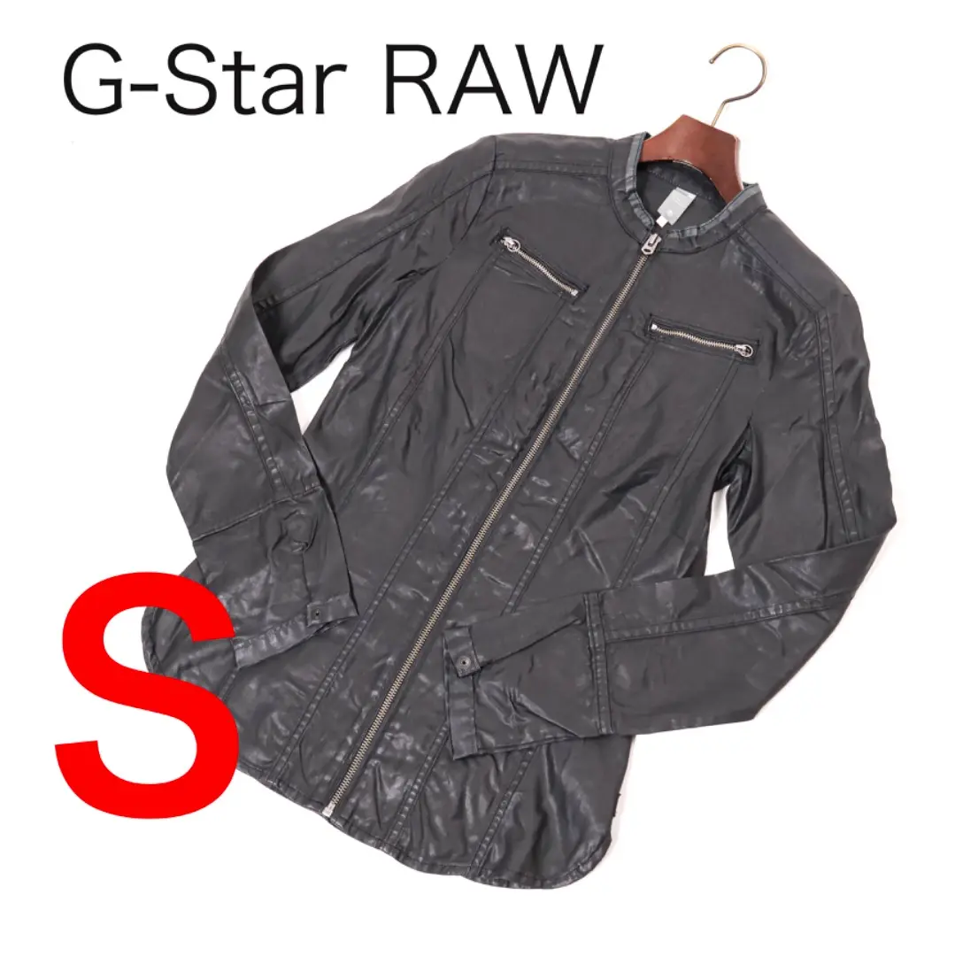 新品未使用G-STAR RAWレディースSサイズ レザージャケット G-STAR RAW - 最終お値下げ G-STAR 本革 ライダースの通販 by