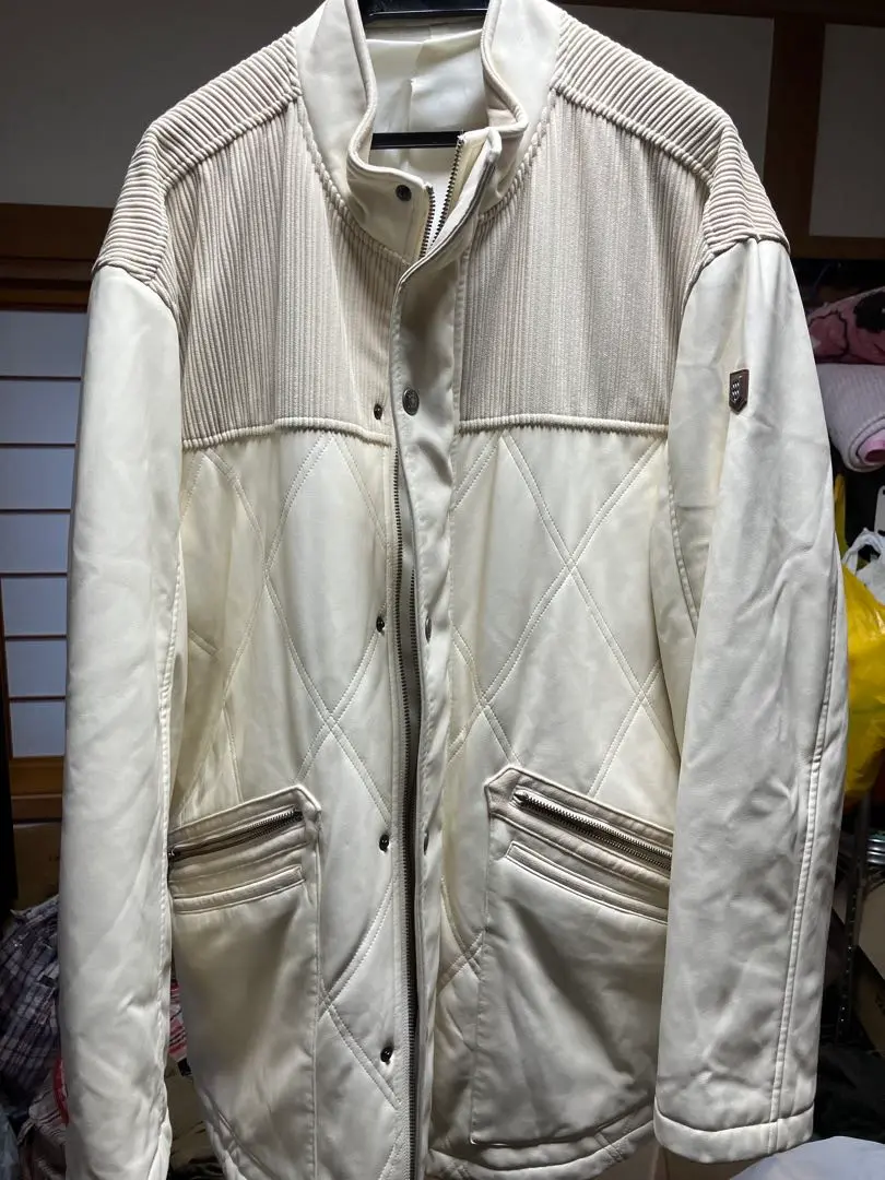 PIASPORTS ダークブラウン レザーパファージャケット IV PIASPORTS ダークブラウン レザーパファージャケット IV