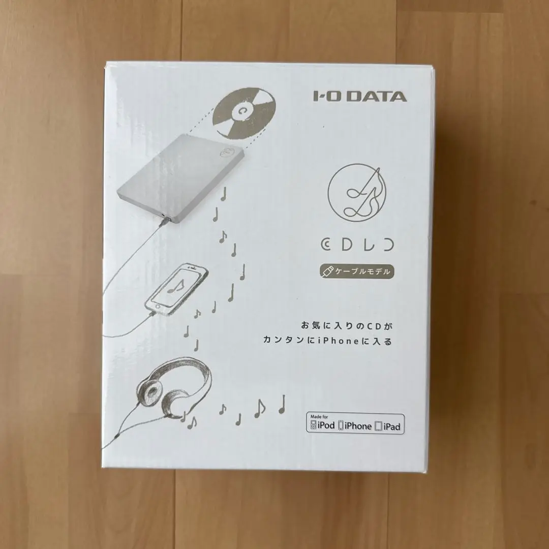 I O DATA iPhone用CDレコーダー CDRI-L24Iケーブルモデル CDレコ（CDRI-L24I） | iPhone用CDレコーダー | アイ・オー
