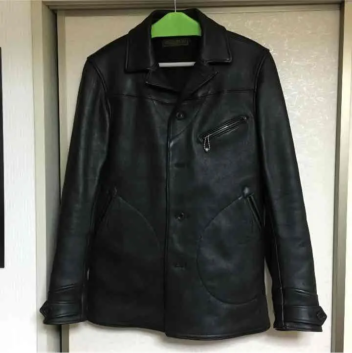 68▢LOST CONTROL レザージャケット サイズ:3 TS0410-1 中古・古着通販】LOST CONTROL (ロストコントロール) レザーカー