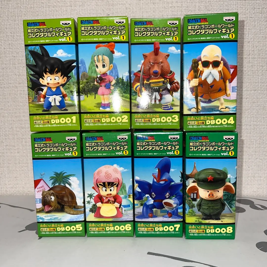 未開封 WCF ドラゴンボール vol.1 出会いと旅立ち編 全8種 2025年最新】出会いと旅立ち編 VOL.1の人気アイテム - メルカリ