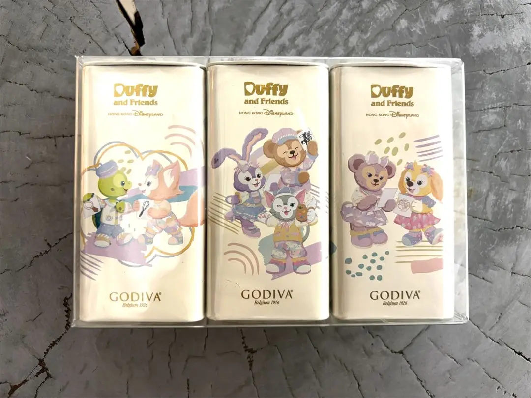 ダッフィー - 【限定】ダッフィー&amp;フレンズ ディズニー GODIVAゴディバ 3缶×10セット ダッフィー GODIVA ギフトセット|香港ディズニー – リーナちゃん