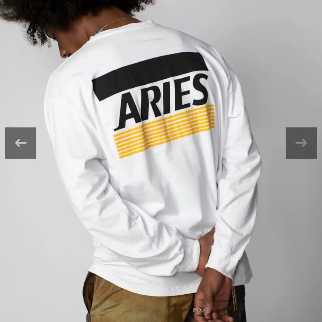 カットソー(長袖/七分) aries - t.japan aries（Tシャツ/カットソー(七分/長袖)）のフリマアイテム一覧