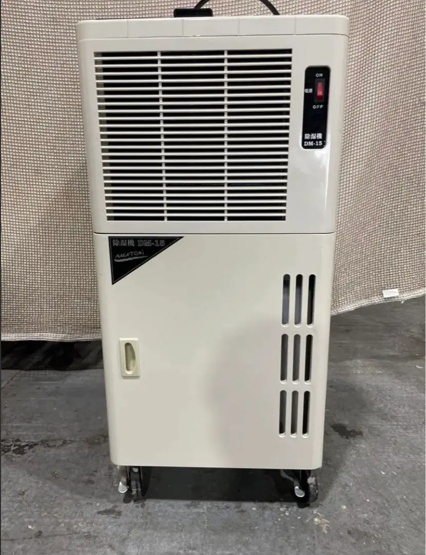 中古　業務用　ナカトミ　除湿機　ＤＭ-15　2018年 楽天市場】除湿機 業務用 単相100V キャスター付き 単品 2台