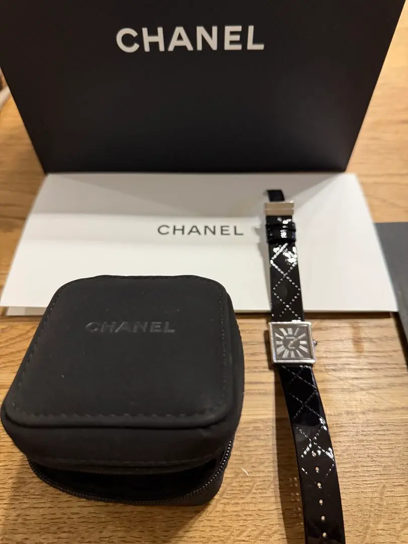 1円 稼働 良品 シャネル QZ H0525 マドモアゼル スクエア 黒文字盤 レディース腕時計 0432300◇ 2025年最新時計 マドモアゼル シャネルの人気アイテム - メルカリ