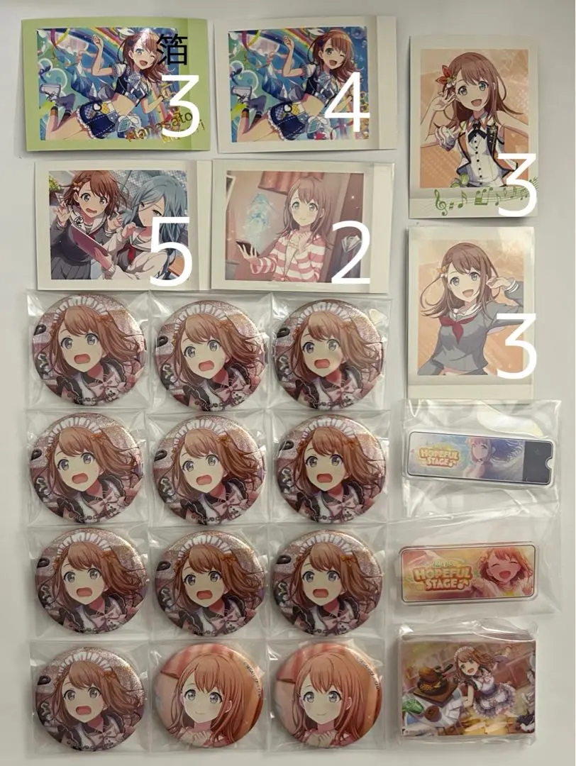 世界計畫 彩色舞台！feat. 初音未來 花里實乃里 Noble Art 徽章 拍立得 稱號徽章 總出清 的縮圖