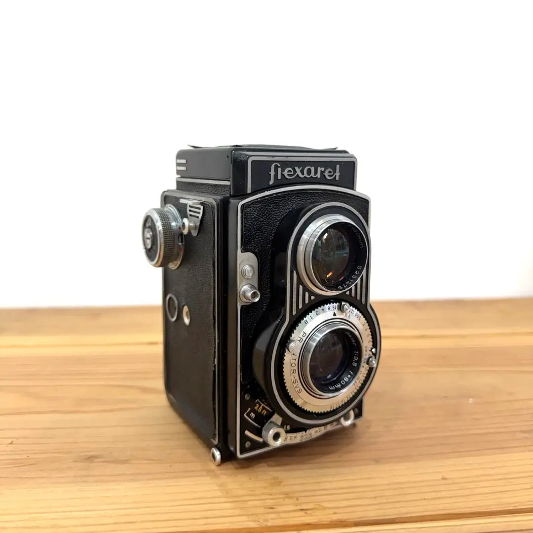 【現像確認済み、完動品】Flexaret Automat VII 二眼レフカメラ チェコスロバキアの二眼レフカメラFlexaret VIがやってきた