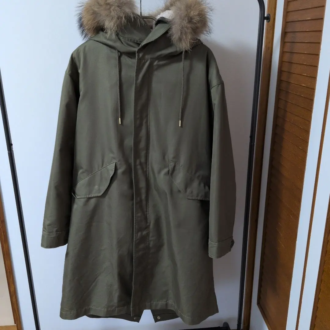 Thumbnail of SHIPS Fur-Trimmed Hooded Mods Coat