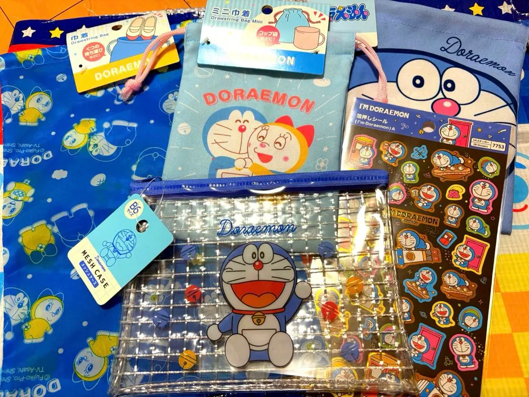 Thumbnail of Doraemon goods 5-piece set sale ♡ Daiso new, unopened items (♡.♡)✩.*˚