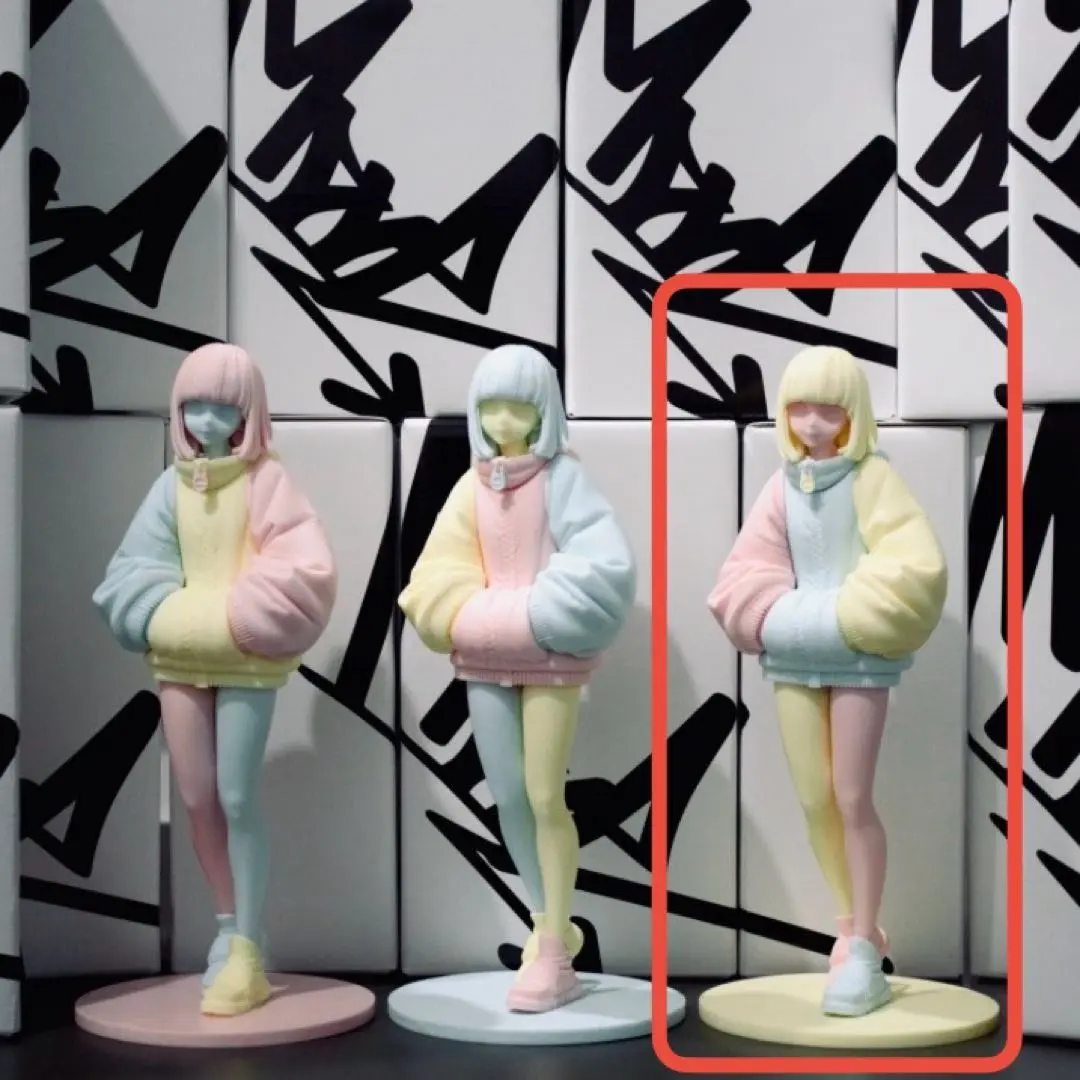 emDASH MOVE Graffiti 限定 ソフビ MOVE Graffiti Mr.HOBBYから発売された水性ソフビカラー使用し