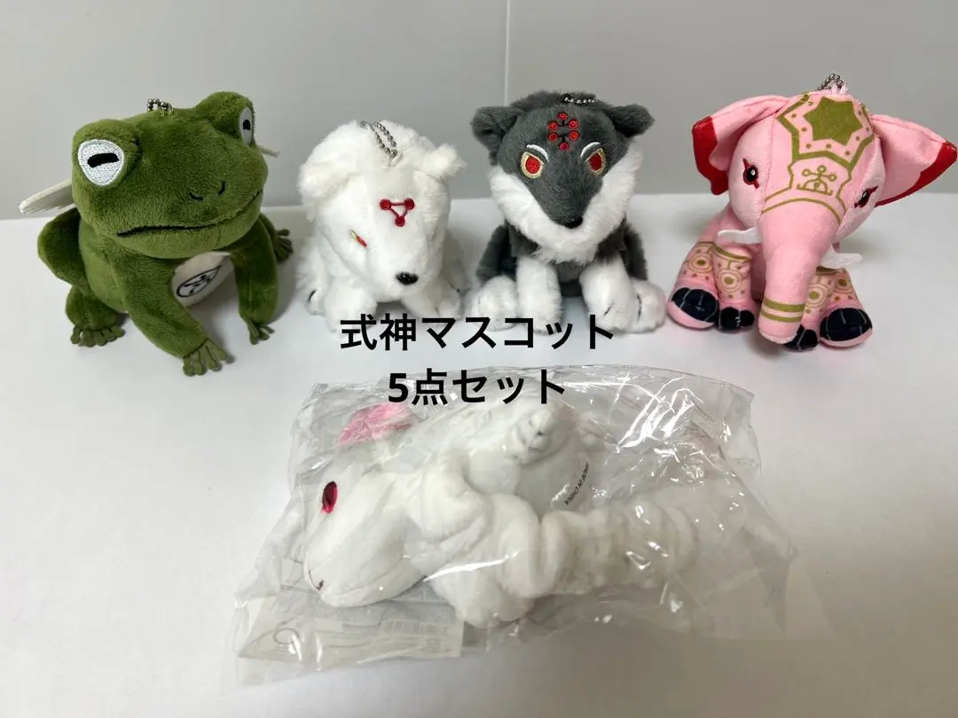 【12/3午前中までの出品！】　伏黒恵の式神ぬいぐるみキーホルダー　6点セット 呪術廻戦 伏黒の式神ぬいぐるみキーホルダー 玉犬・渾