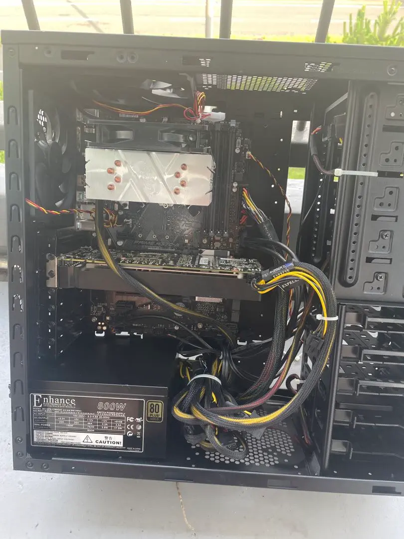 自作ゲーミングPC/Core i7-8700/8GB/GTX1070 ゲーミングPC Corei7 8700&GTX1070-8GB 整備済み - メルカリ