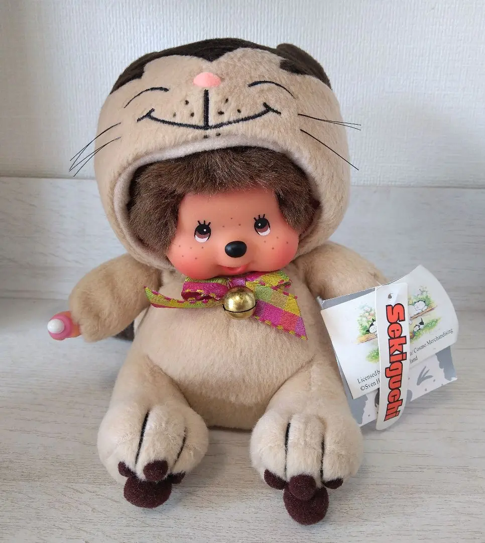 送料込 猫のヤーコプ JACOB ぬいぐるみ お手玉ヤーコプ立 高さ約