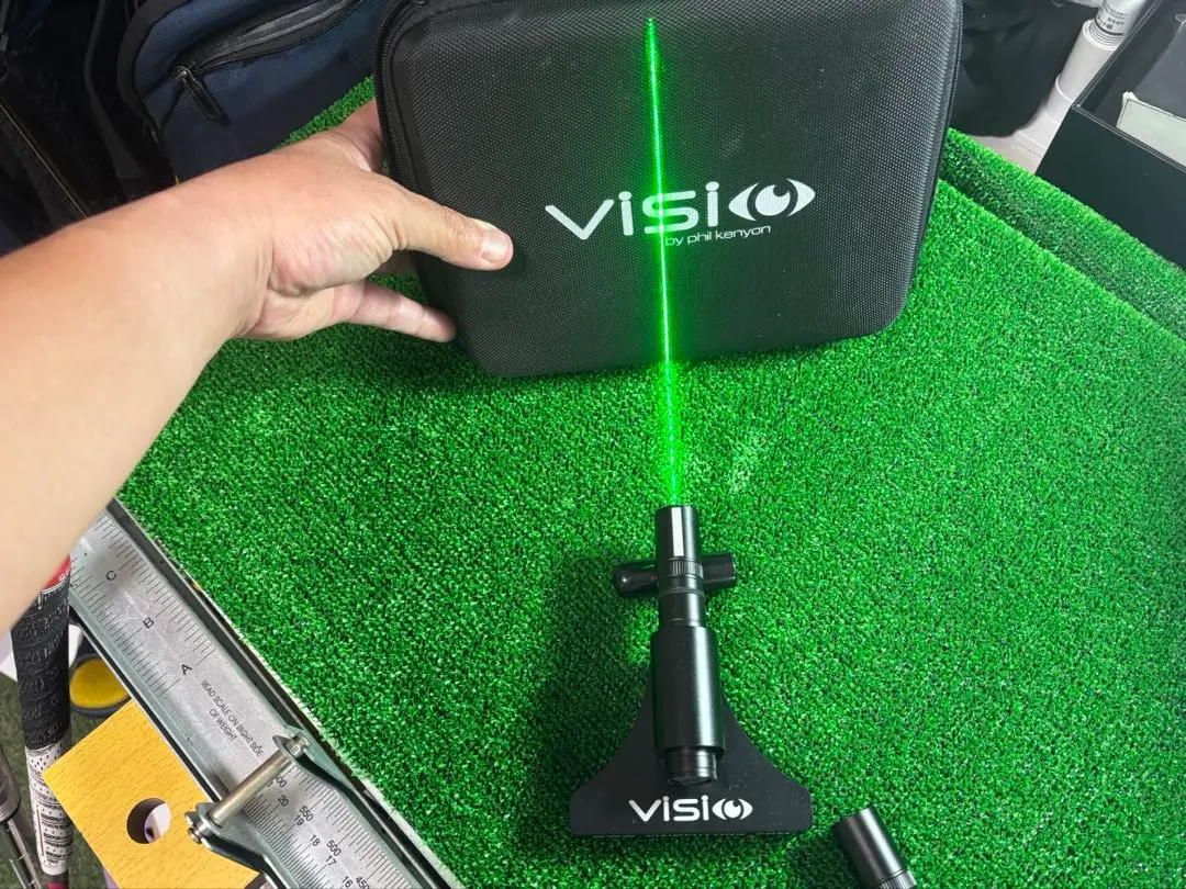 希少品⭐︎使用回数数回！ゴルフ　パター練習器　VISIO パッティングレーザー Visio パッティングレーザー