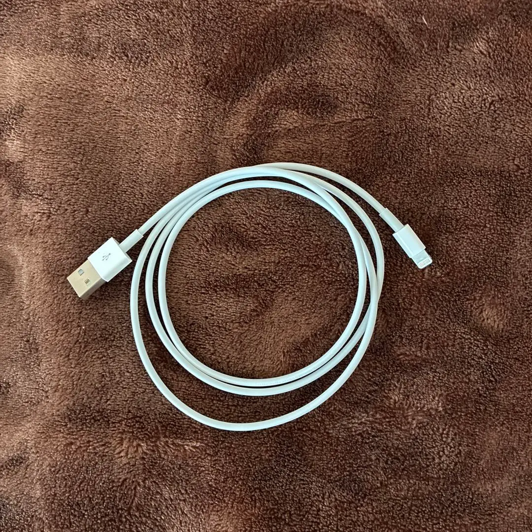 Thumbnail of White Lightning cable, approximately 1 meter, USB-A
