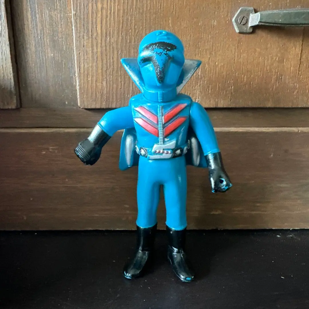 バンダイ ポピー ゴレンジャー アオレンジャー ソフビ 当時物 バンダイ ポピー ゴレンジャー アオレンジャー ソフビ 当時物