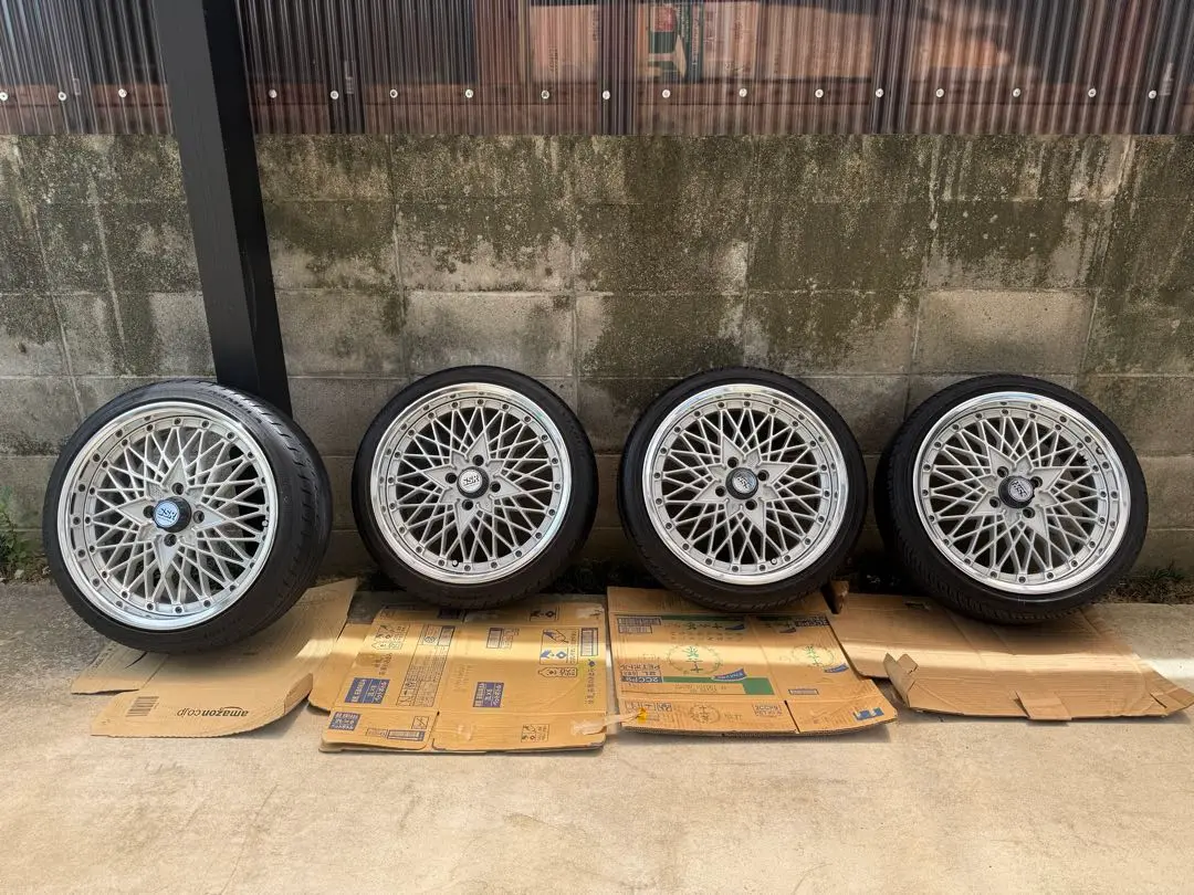 【送料無料】当時物！SSRメッシュ 16インチ 7J8J タイヤホイールセット m11650051801_1.jpg?1732072225