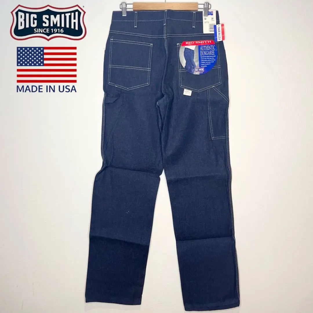 USA製】70s 80s Big Smith ペインターパンツ　32x36 ⑤ 70s BIG SMITHビッグスミス デニム ペインターパンツ w35
