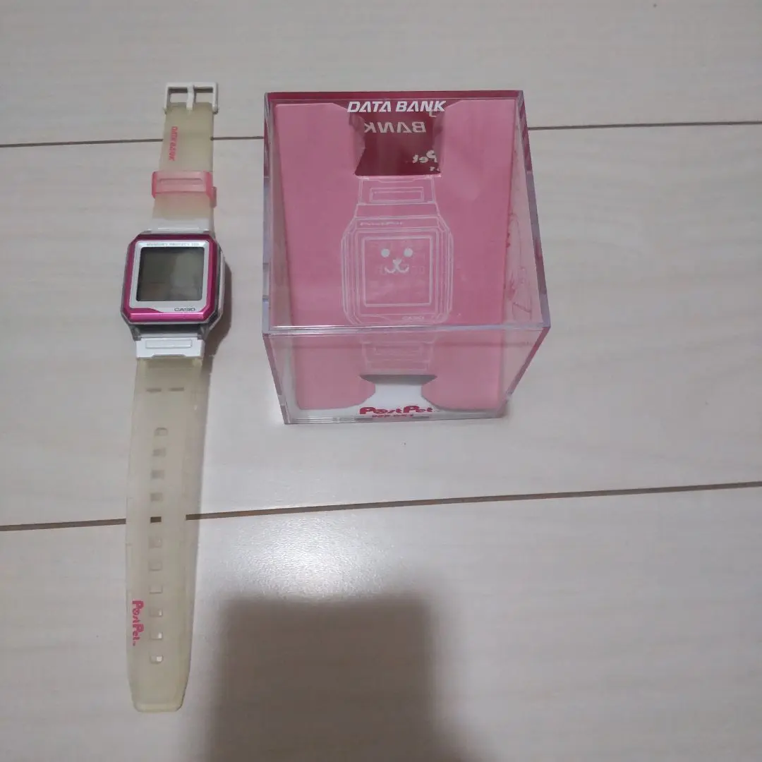 コラボ/ポストペット/時計/モモ/限定/baby-g/ピンク/箱付/未使用/レア CASIO Baby-G PostPet コラボ ピンク モモモデル - メルカリ