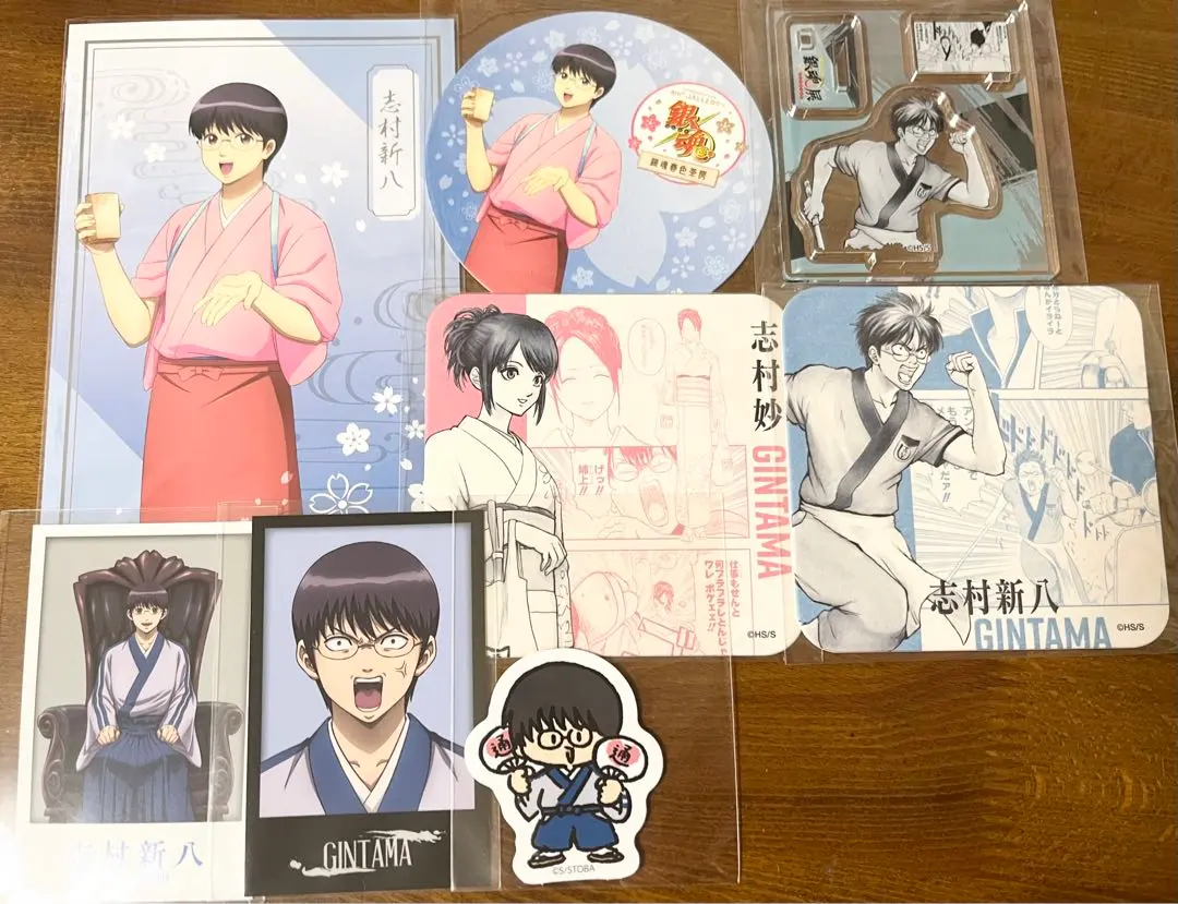 Thumbnail of Gintama Cafe, Gintama Exhibition, Coaster, Acrylic Figure, Atoco, Bonus, Polaroid Shot, Sticker