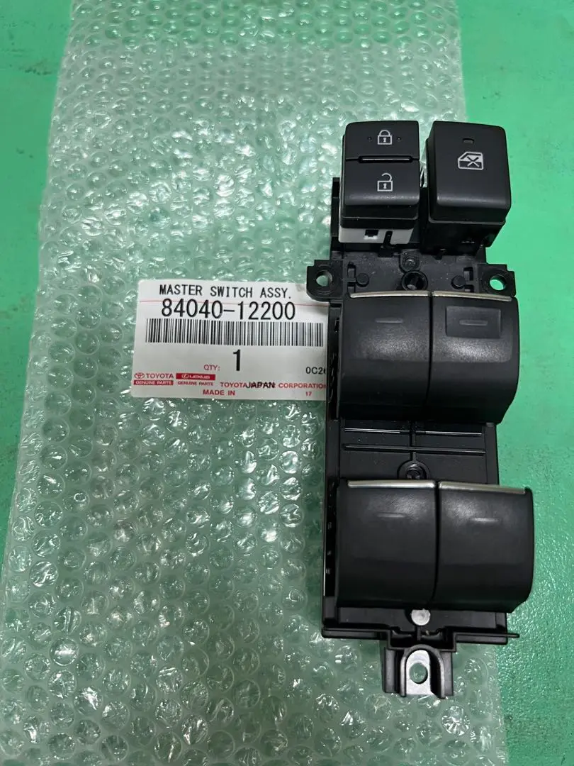 トヨタ 純正 84040-12200 パワーウインドウスイッチ マスター