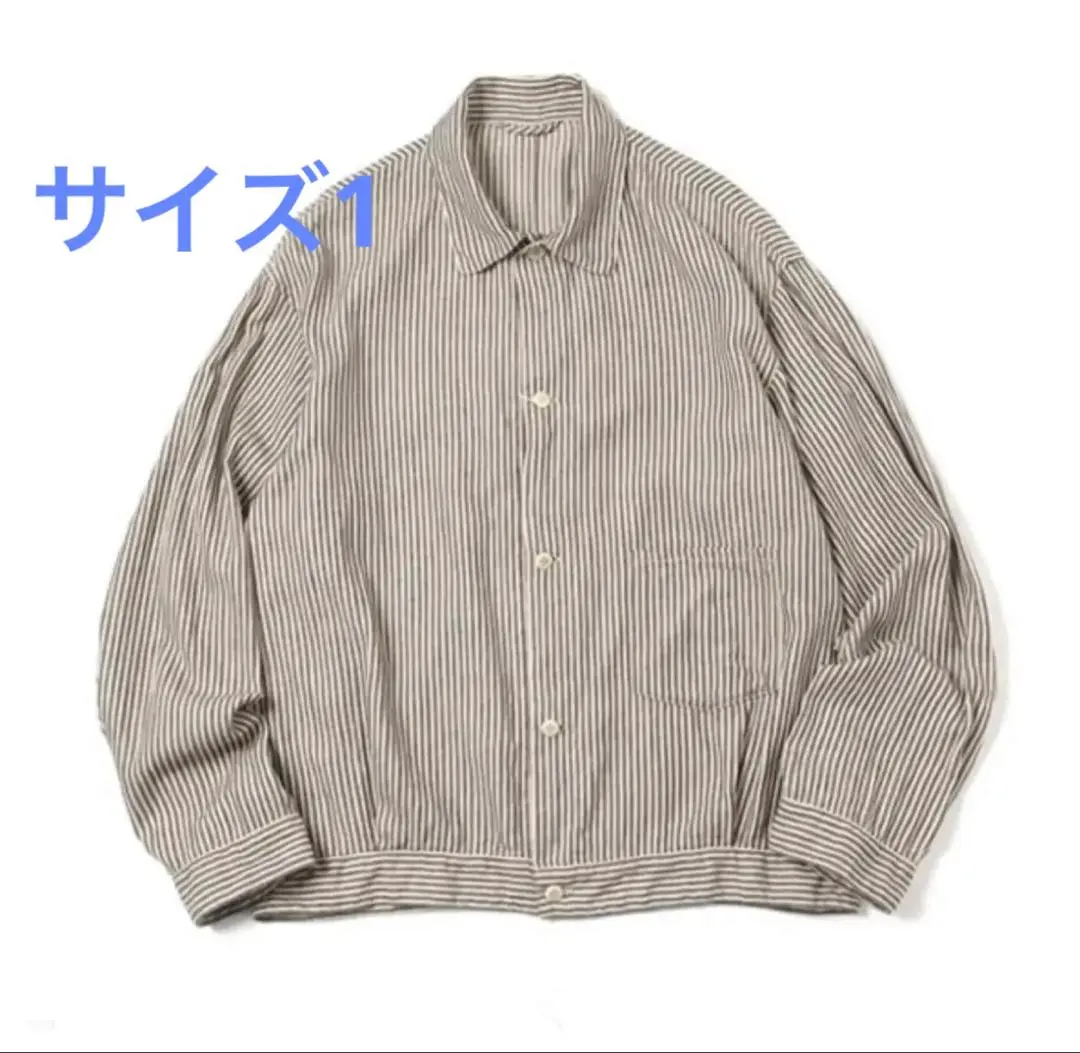 【最終価格】【美品】COMOLI ストライプブルゾン 2025年最新】comoli ストライプブルゾンの人気アイテム - メルカリ