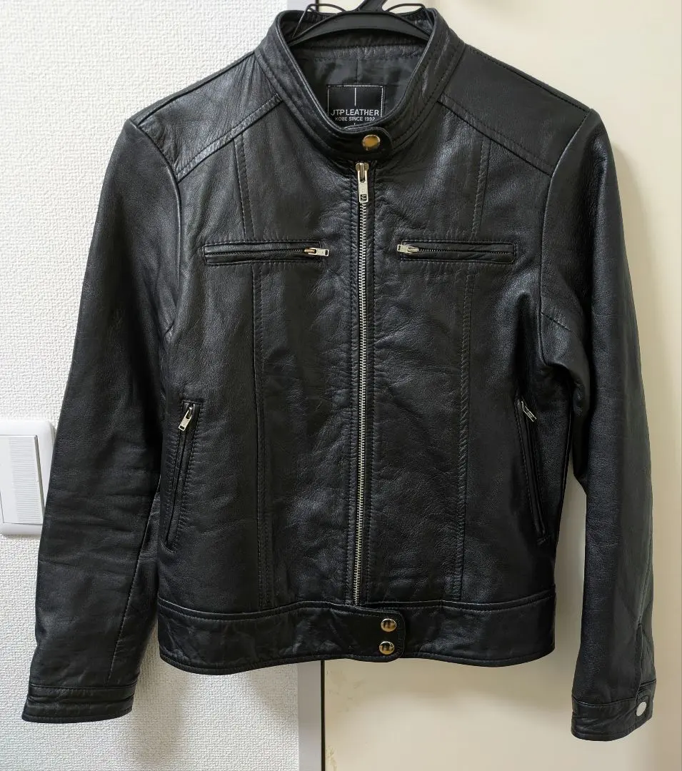 Thumbnail of JTP LEATHER Leather Jacket Black, Excellent Condition, Sheepskin, Genuine Leather