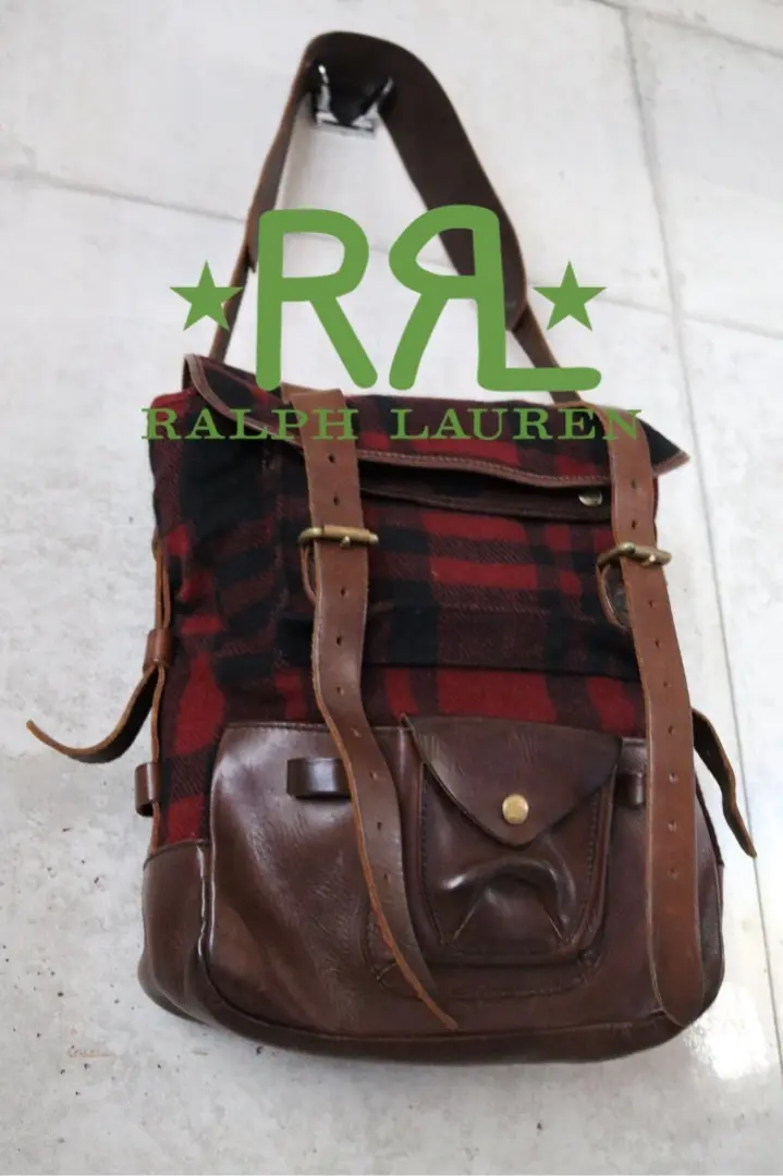 希少RRL(ダブルアールエル)バッファローチェックマッキーノクルーザージャケット RRL マッキーノクルーザージャケット Mサイズ（RRL ダブルアール