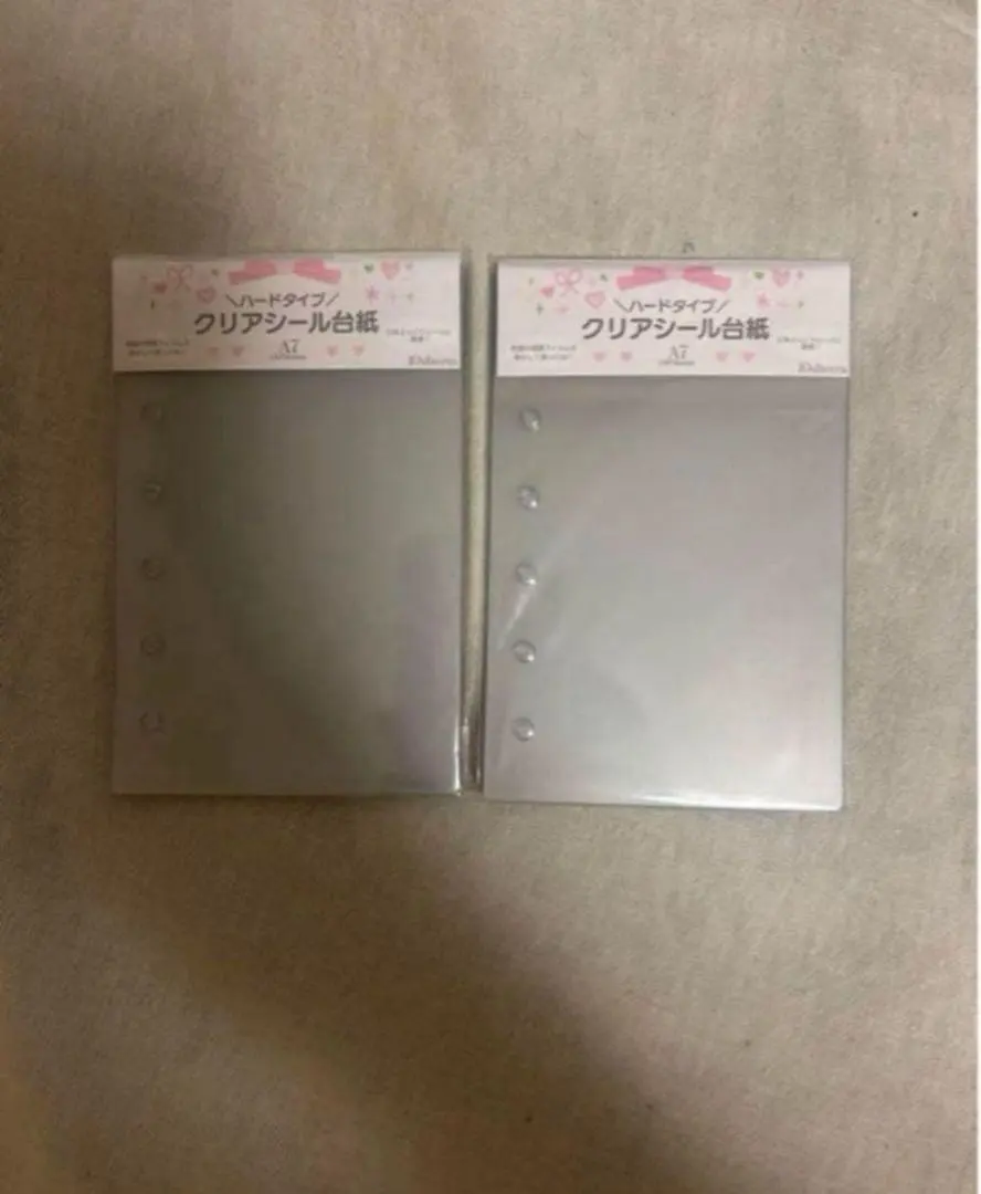 Thumbnail of Sticker Book Sticker Album Refill Transparent Hard A7 20 Sheets White House