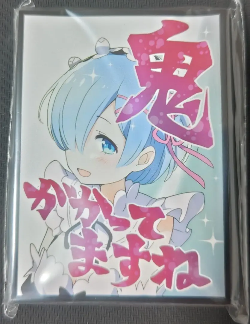 Thumbnail of Re:Zero Rem Oni-ga-katte masu ne Pachinko Sleeves Midnight Blue
