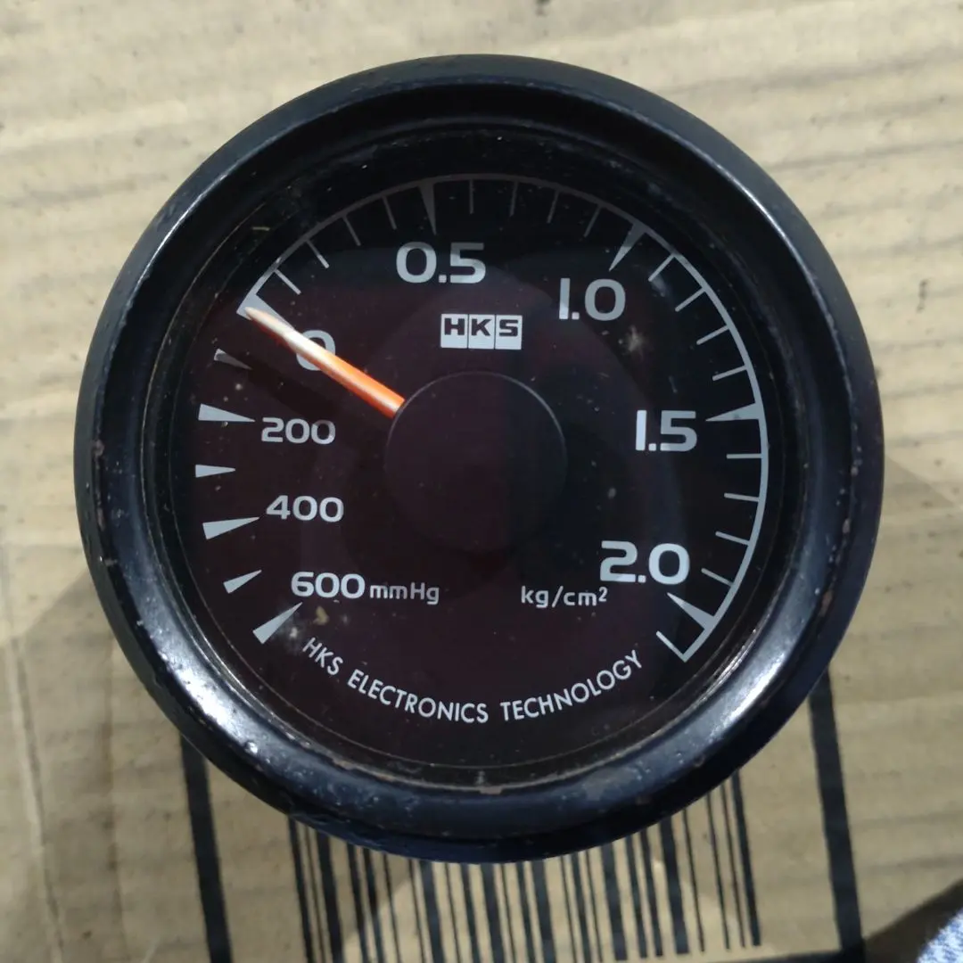 【中古・完動品】HKSブースト計　ブルーイルミネーション