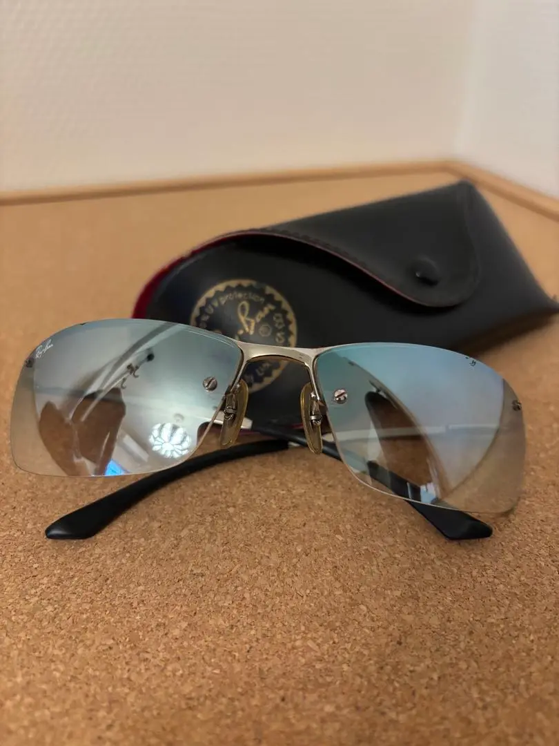 Ray-Ban レイバン TOPBAR RB3183 003/Z1 ケース付き④ Yahoo!オークション - ケース付 RAY-BANレイバン RB3183 003/Z1