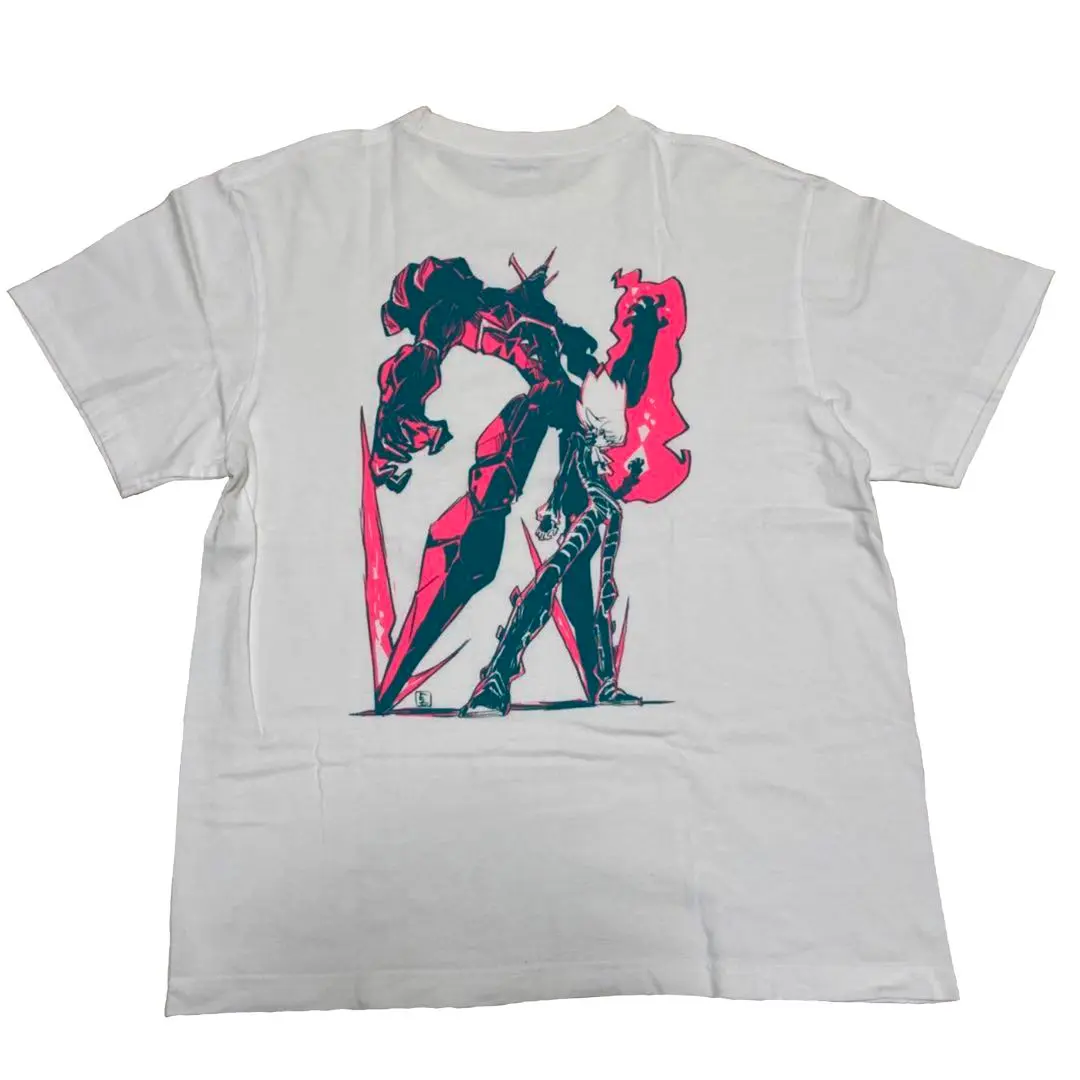 今石洋之の世界 キービジュアル Tシャツ ホワイト 　Lサイズ 今石洋之の世界 キービジュアル Tシャツ ホワイト/ブラック