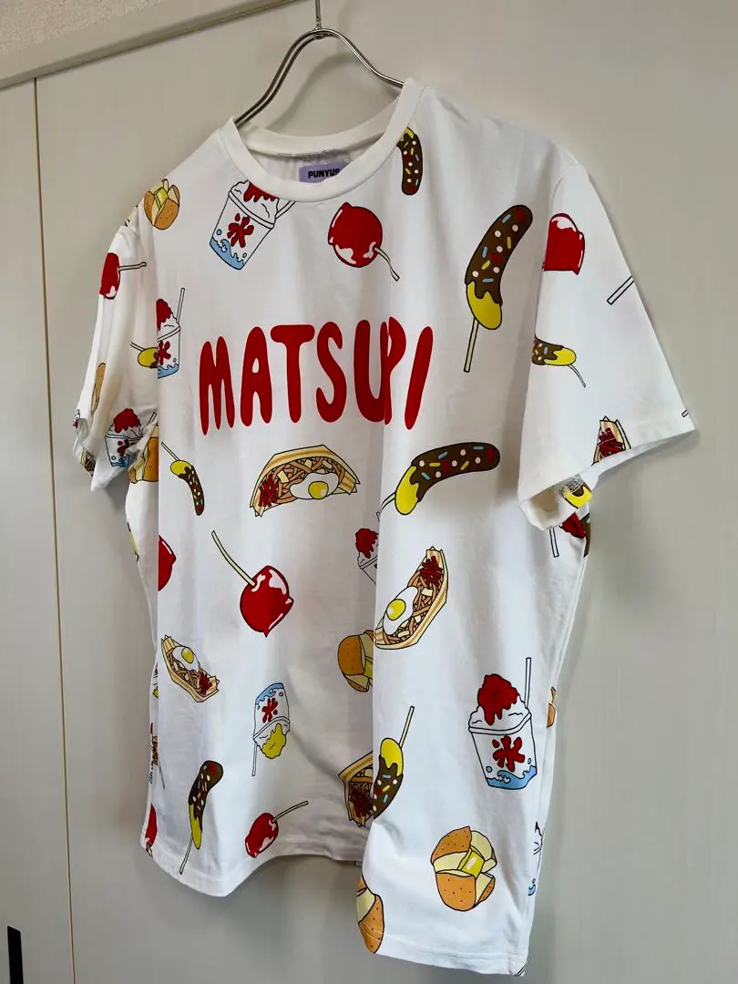 PUNYUS プニュズ 総柄 半袖 Tシャツ MATSURI 新品未使用 祭り総柄Tシャツ(MATSURI)（Tシャツ/カットソー）｜PUNYUS