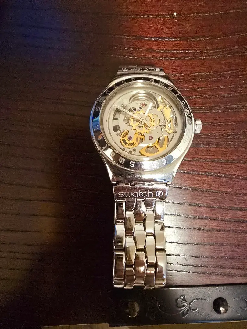 Swatch 自動巻き時計 シルバー 楽天市場】スウォッチ 自動巻きの通販