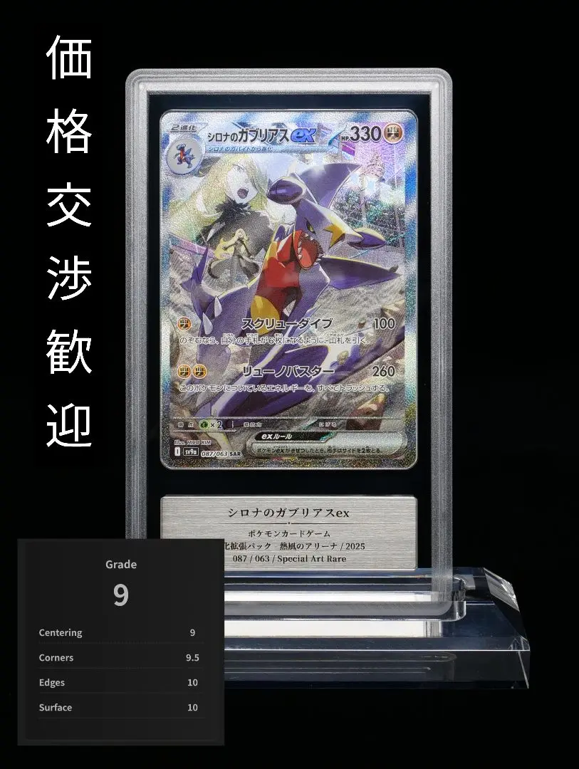 2025年最新】シロナのガブリアスex ARSの人気アイテム - メルカリ