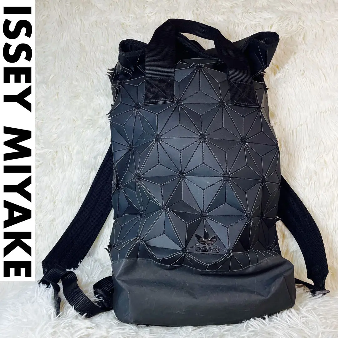 ISSEY MIYAKE イッセイミヤケ ナイロン×本革 レザー リュック 黒 DAYPACK ONE-TONE – isseymiyake.com
