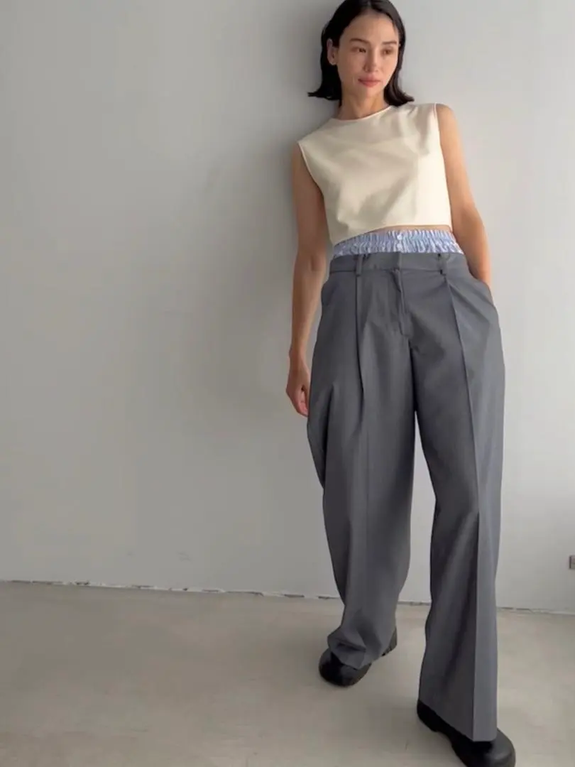 Thumbnail of TODAYFUL Double Waist Trousers 38